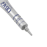 A silver squeeze tube of Obagi Medical Elastidene Advanced Skin Concentrate, angled diagonally on a plain white background.