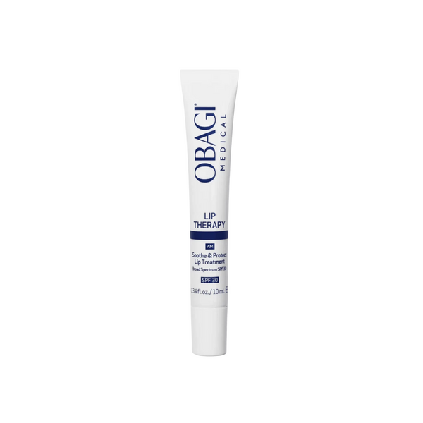 Obagi Medical lip therapy tube on a white background