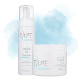 Elume Med Spa Porefect Pair Bundle with Gly/Sal 2-2 Cleanser and Gly/Sal 5-2 exfoliating pads for oily skin.