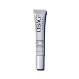 A single tube of Obagi Medical Elastiderm Advanced Retinol Concentration cream, featuring a metallic silver body with dark blue text and a blue side accent, set against a plain white background.