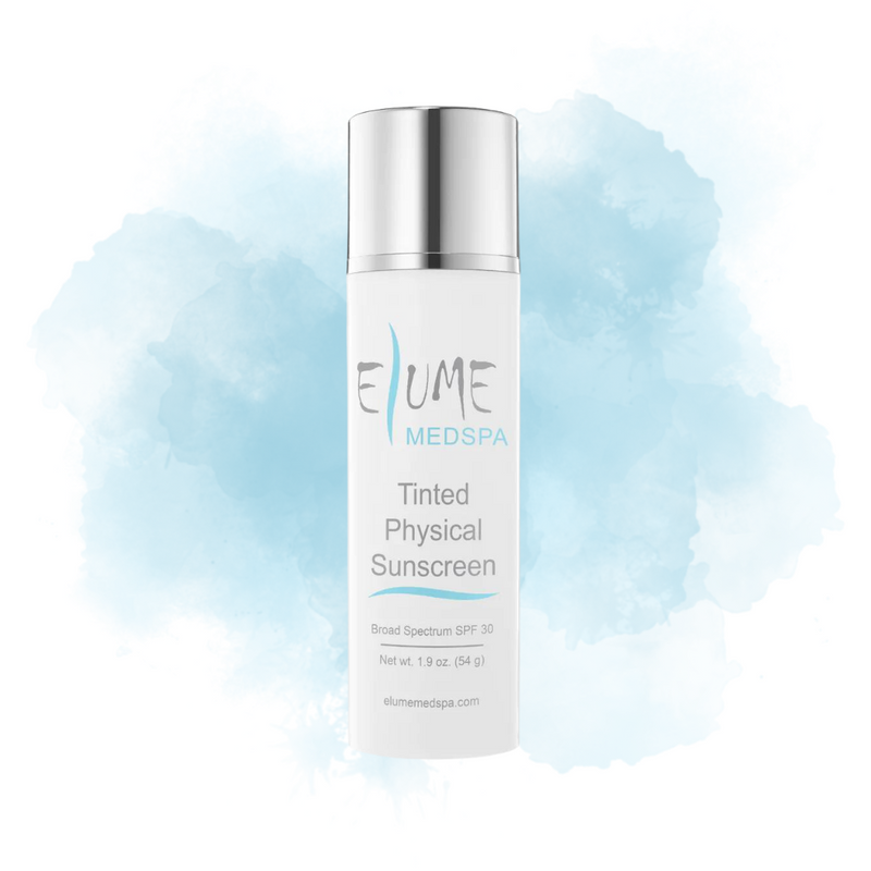 Tinted Physical Sunscreen | UVB Physical Sunscreen | Elume Med Spa